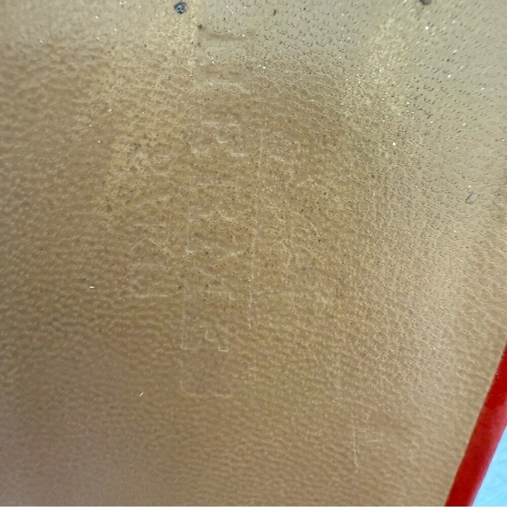 HERMES women patent leather platform sandals size 38 EU Authentic Retail 1100$ - Picture 6 of 10